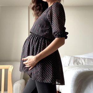 Floral Tunic/Mini Dress M